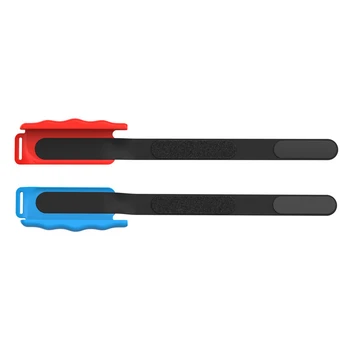 2шт Боксерский ремешок Съемный игровой ремешок Левая и правая ручка для захвата боксерских игр Игровые аксессуары для переключателя OLED
