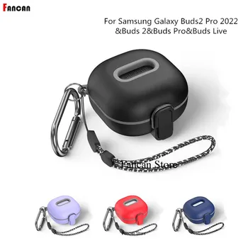 2023 Новый чехол для Samsung Galaxy Buds 2 Pro Live Earbuds PC Противоударный Чехол для Samsung Galaxy buds2 pro Buds Live 2 Pro Case