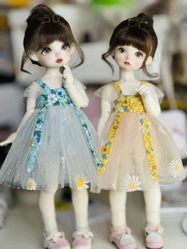 Одежда для куклы BJD 1/4 1/5 1/6 размера, милая одежда для куклы, юбка на подтяжках, комплект одежды для куклы BJD, аксессуары для куклы 1/4 (3 балла)