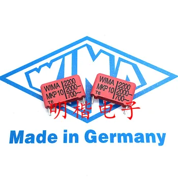 Бесплатная доставка 10шт/30шт WIMA Германия конденсатор MKP10 2000V 0.0022 МКФ 2000V 222 2200PF P = 15 мм