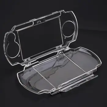 Протектор из прозрачного хрусталя для переноски в путешествиях, жесткий чехол для Sony PSP 2000 3000, аксессуары для коммутаторов, прозрачный ящик для хранения