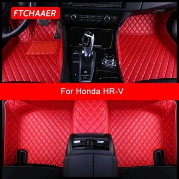 FTCHAAER Пользовательские автомобильные коврики для Honda HR-V HRV Автоаксессуары Коврик для ног