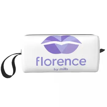 Изготовленная на заказ сумка для туалетных принадлежностей Florence By Mills для женщин, органайзер для косметики, коробка для хранения женской косметики Dopp Kit Box