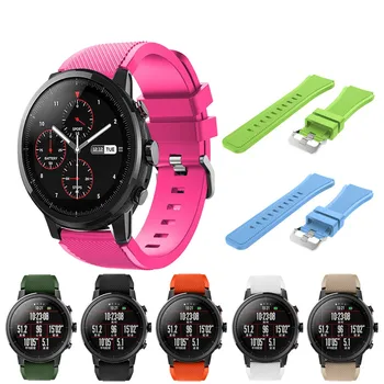 Спортивный мягкий силиконовый ремешок Stratos Watch Smart Watch Подходит для аксессуаров Huami Amazfit 2S Smart Wristband