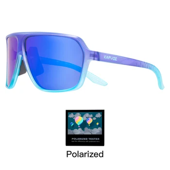 Солнцезащитные очки для рыбалки Kapvoe, Поляризованные Велосипедные очки MTB, Мужские Женские Очки UV400, Уличные Велосипедные очки для пеших прогулок, Спортивные Очки для кемпинга