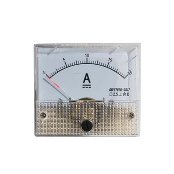 Амперметр постоянного тока-Аналоговый Измеритель тока Панель Механического типа Микроамперный Измеритель Челнока