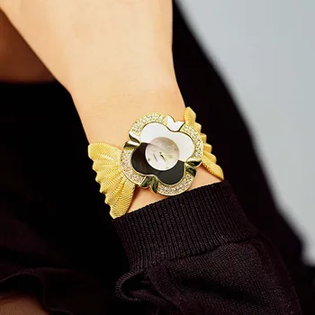 Часы для женщин, модные кварцевые часы, часы-браслет, яркий бриллиантовый сетчатый пояс с бабочкой, женские кварцевые часы Zegarek Damski # z