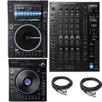 Комплект для настройки микшера DeNon DJ X1850 Prime с плеером SC6000M, контроллером LC6000, кабелем