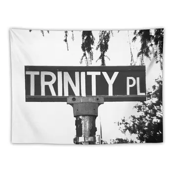 Уличный знак С названием Trinity Tapestry Забавные Гобеленовые Вещи Для Украшения комнаты Room Decore Эстетичный