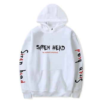 Толстовки Siren Head, мужские / женские повседневные зимние толстовки в стиле хип-хоп, теплая одежда для мальчиков с капюшоном Siren Head, размер Оверсайз