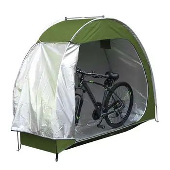 Палатка для хранения велосипедов Велосипедная палатка Уличный навес для велосипедов Палатка для хранения водонепроницаемого складного навеса для велосипедов Садовые инструменты на открытом воздухе