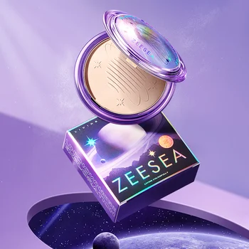 ZEESEA Безупречная прессованная пудра, контролирует блеск и разглаживает цвет лица, прессованная матовая пудровая основа для корейского макияжа