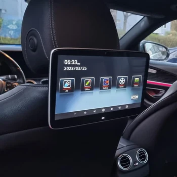 Развлекательная система заднего сиденья для Mercedes-Benz, подголовник, монитор Android, многофункциональный планшет с сенсорным экраном WiFi/Bluetooth/USB