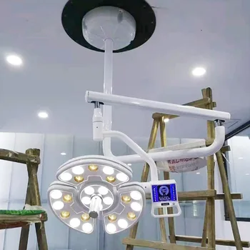 Потолочный Стоматологический светодиодный операционный светильник 26 ламп Высокая Освещенность 90000Lux Экзаменационная Бестеневая лампа