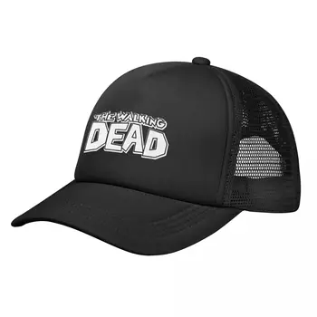Оригинальная мужская и женская шляпа дальнобойщика The Walking Dead с регулируемой сеткой