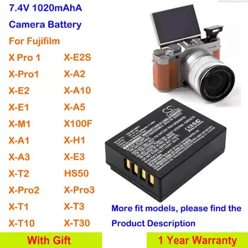 Аккумулятор камеры OrangeYu 1020mAh NP-W126 для Fujifilm FinePix X-E1, X-E2, X-E2S, X-E3, X-M1, X-A1, X-A3, X-A5, X-T1, X-T2, X-T3, X-T10