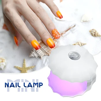 УФ-лампа для ногтей NAILCO, светодиодная сушилка для гель-лака, аппарат для маникюра, фототерапии, Быстросохнущая портативная лампа для лака для ногтей мощностью 10 Вт