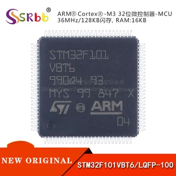 50 шт. / лот Оригинальный STM32F101VBT6 LQFP-100 ARM Cortex-M3 32-разрядный микроконтроллер-MCU