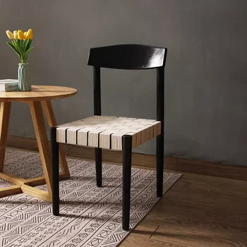 Обеденные стулья из скандинавского дерева черного цвета, уникальные стулья для отдыха в саду, минималистичные стулья для ожидания, прозрачные украшения для гостиной, сменные элементы интерьера