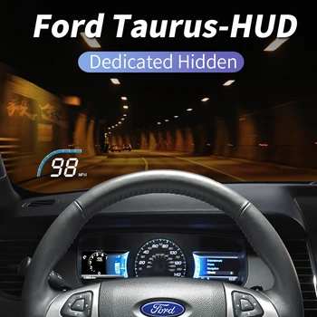 Yitu HUD подходит для Ford Taurus, оригинального модифицированного заводом скрытого специального автомобиля, выделенного проекцией головного дисплея