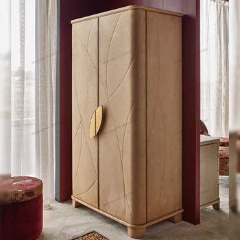 Роскошный шкаф для хранения вещей, гардероб, Спальня в итальянском стиле для проживания в семье, шкаф для хранения вещей, упакованная мебель