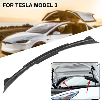 Обновление резинового уплотнения капота двигателя автомобиля Уплотнительная прокладка для отделки капота Автомобиля Водозащитные полосы для Tesla Model 3