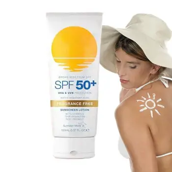 Водостойкий Солнцезащитный крем 100 мл Солнцезащитный крем для лица SPF50 УФ-лосьон для лица Солнцезащитный крем Увлажняющий крем для лица Солнцезащитный крем для лица и тела