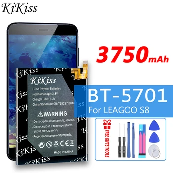 KiKiss 3750mAh Аккумуляторная Батарея BT-5701 для Аккумуляторов Мобильных Телефонов LEAGOO S8 S8