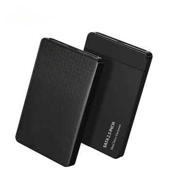 Коробка для мобильного жесткого диска USB3.0 2,5-дюймовый последовательный жесткий диск SATA безвинтовой установки Поддерживает емкость 6 ТБ