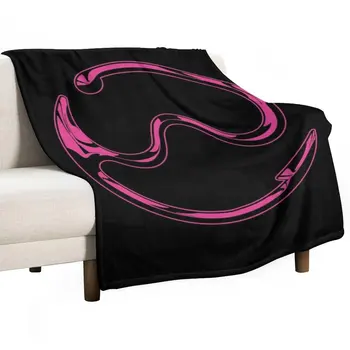 Логотип Gaga Chromatica (розовый хром) Плед, модные одеяла для дивана, одеяло для спального мешка