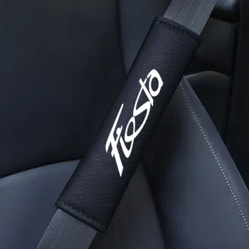 Автомобильный ремень безопасности, декоративный защитный чехол, накладка на шею и плечи для Ford Figo Focus Fusion Galaxy Kuga Mondeo Ranger, Аксессуары