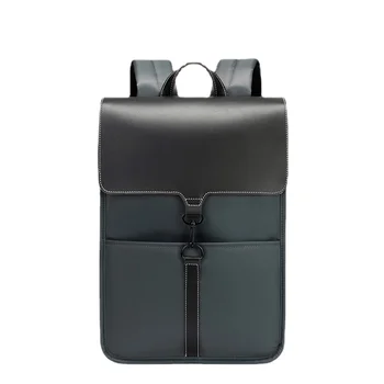 Простой деловой рюкзак, мужской высококачественный универсальный трендовый женский модный компьютерный рюкзак большой емкости