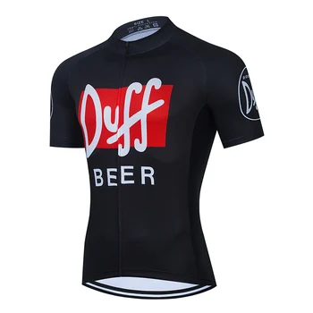Велосипедные майки DUFF Beer, мужская одежда для горных велосипедов, летняя гоночная велосипедная одежда, униформа, дышащая одежда для велоспорта MTB, одежда для велоспорта