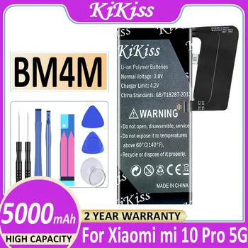 Для Xiao Mi BM4M Аккумулятор емкостью 5000 мАч для Xiaomi Mi 10 Pro 10Pro 5G Mi10 Pro Mi10Pro Bateria + бесплатные инструменты