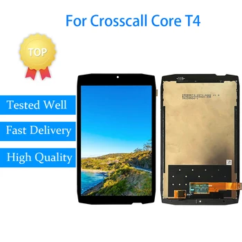 Для замены ЖК-дисплея Crosscall Core T4 с сенсорным экраном и цифровым преобразователем, запасные части для ремонта Core T4 LCD Pantalla