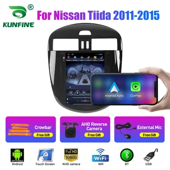 9,7-дюймовый автомобильный радиоприемник Tesla Style 2 Din Android для Nissan Tiida 2011-2015, автомобильный мультимедийный видеоплеер DVD, GPS Навигация