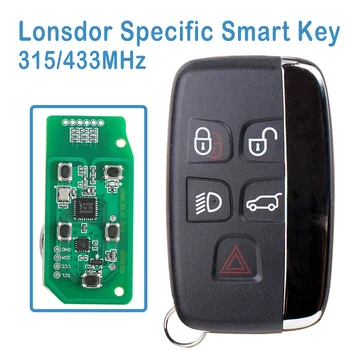 Специальный смарт-ключ Lonsdor 315/433 МГц K518 для запуска смарт-карты с возможностью записи через OBD для Land Ranger Rover Jaguar 2015-2018
