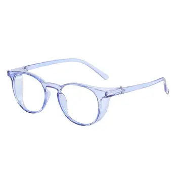 Защитные очки 2/3/5 с прозрачными линзами высокой четкости, защищающими от запотевания, Рабочие места синего цвета