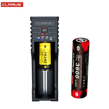 Новое зарядное устройство Klarus K1 USB LED + аккумулятор емкостью 3600 мАч