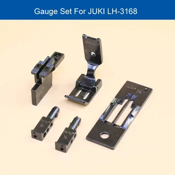 Набор калибров для двухигольной промышленной швейной машины JUKI LH-3168 Аксессуары для одежды, комплект для крепления двойной иглы