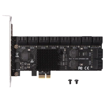 SA3120J Адаптер PCIE 20 портов 6 Гбит/с PCI-Express X1 SATA3.0 Плата расширения Riser