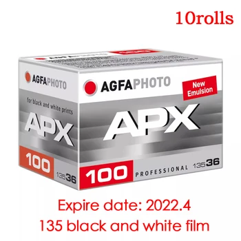 Немецкий pan100 оригинал Agfa APX100 черно-белая 135-пленочная профессиональная негативная пленка 10 рулонов/20 рулонов/30 рулонов