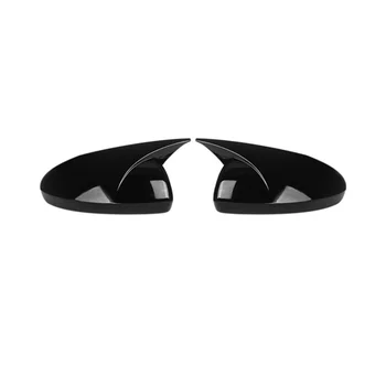 Глянцевая черная боковая крышка зеркала заднего вида, накладка на корпус зеркала для NISSAN ALTIMA SENTRA 2019-2022, крышка зеркала