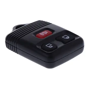 Автомобильный пульт дистанционного управления с 315 МГц и 3 кнопками для замены ключей, брелок для бесключевого доступа, подходит для Ford D7WD