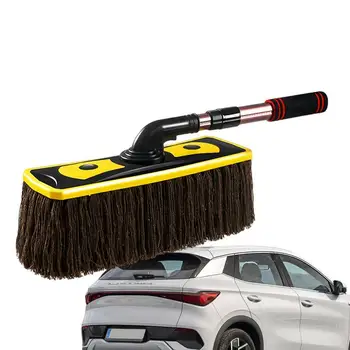 Автомобильный пыльник для экстерьера и интерьера, автомобильный пыльник, Многоцелевая губчатая ручка для пыльника для внедорожника, RV Motorc