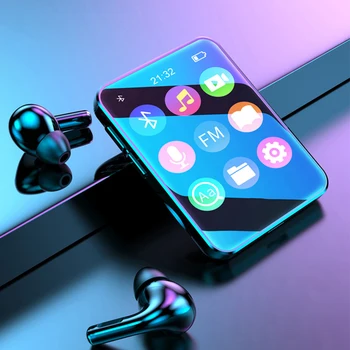 2022 Новый MP3-плеер Bluetooth 5.0 Полноэкранный Портативный спортивный музыкальный плеер Walkman Mp4-видеоплеер FM / Электронная книга / Рекордер Mp3