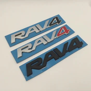 1шт 3D RAV4 RAV-4 ABS автомобильная надпись на задней двери багажника, наклейки на эмблему, наклейка для стайлинга автомобилей, автоаксессуары
