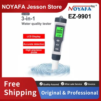 NOYAFA EZ-9901 Ручка-Тестер Качества Воды 3 в 1 PH-Метр TDS/Temp/EC Детектор Проводимости Монитор Инструмент Для Измерения Чистоты