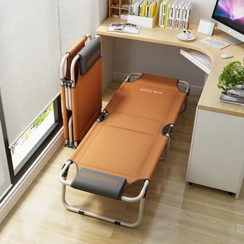 Больничное кресло с откидной спинкой, портативные складные кресла для отдыха, мягкие и дышащие большие диваны, устойчивая односпальная кровать, несущая нагрузку.