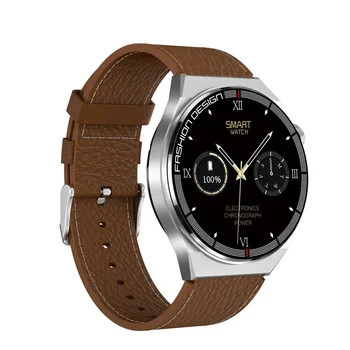 Смарт-часы H4 Max с увеличенным экраном 1,45 дюйма, NFC, мужские звонки по Bluetooth, деловые наручные часы, Спортивный трекер, Беспроводная зарядка, умные часы